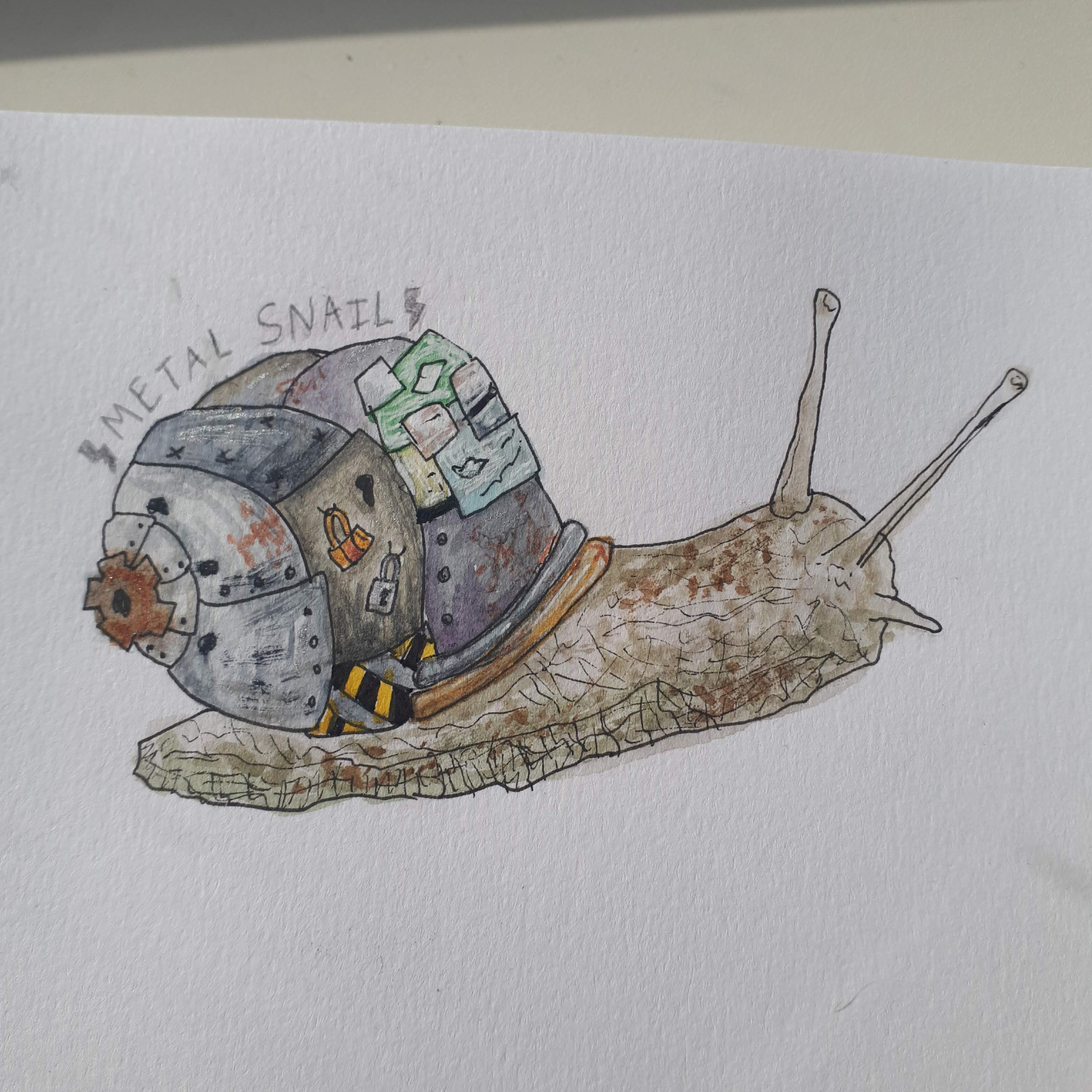 metal-snail